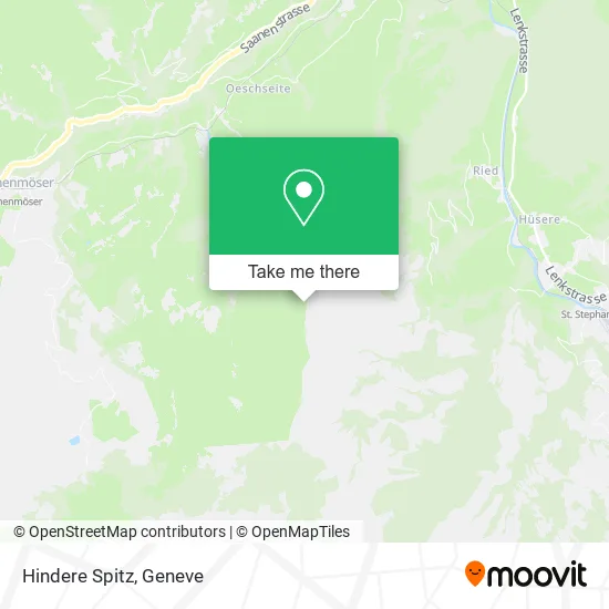 Hindere Spitz map