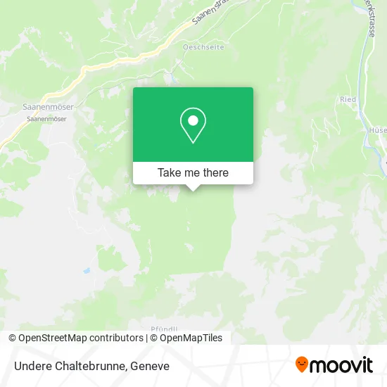 Undere Chaltebrunne map