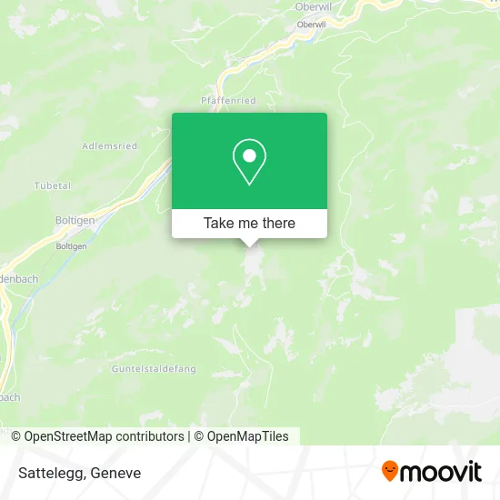 Sattelegg map