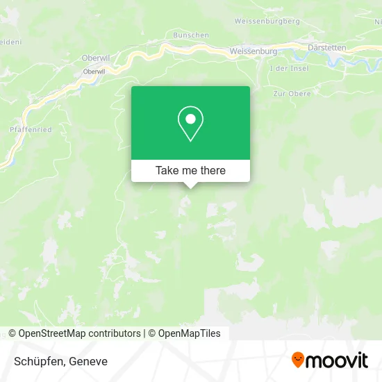 Schüpfen map