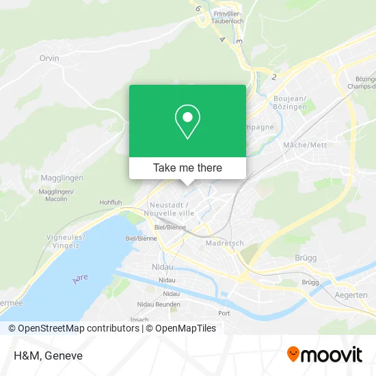 H&M map