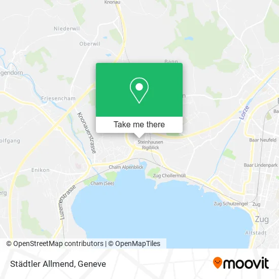 Städtler Allmend map