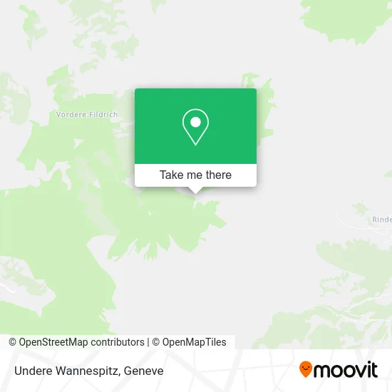 Undere Wannespitz map