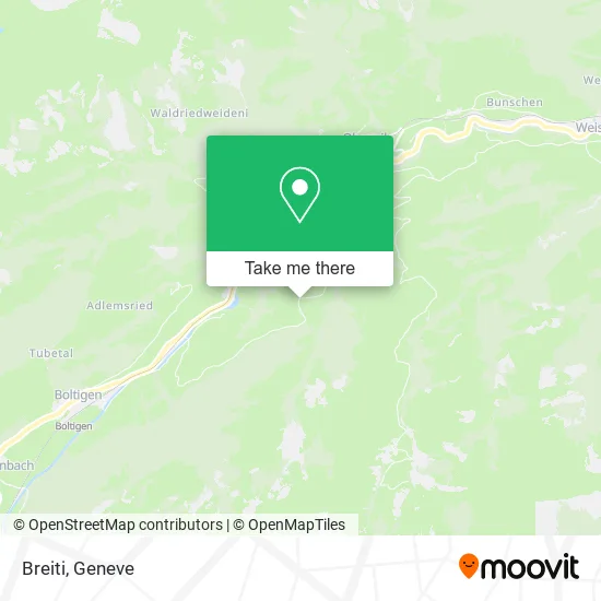 Breiti map