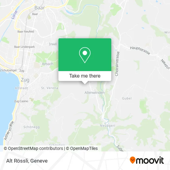 Alt Rössli map