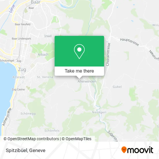 Spitzibüel plan