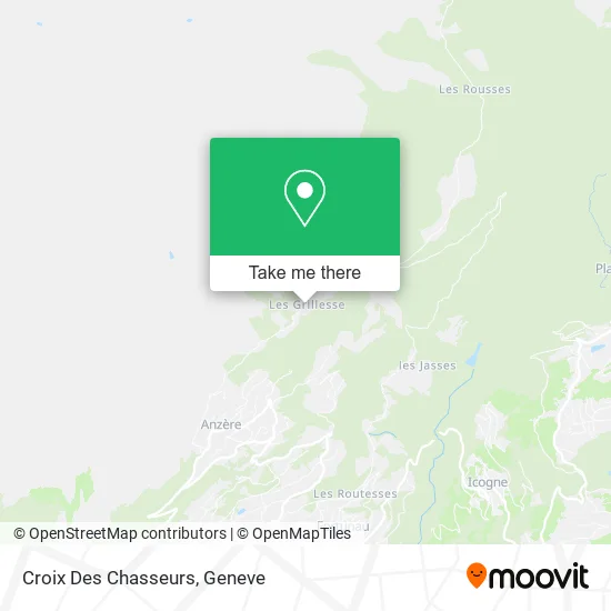Croix Des Chasseurs map