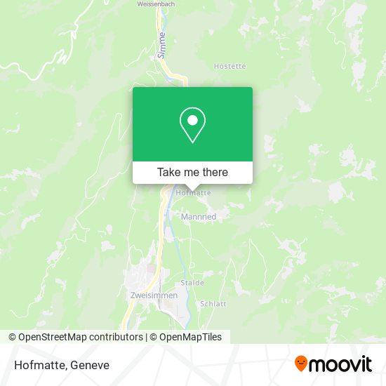Hofmatte map