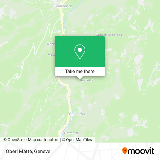 Oberi Matte map