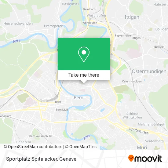 Sportplatz Spitalacker map