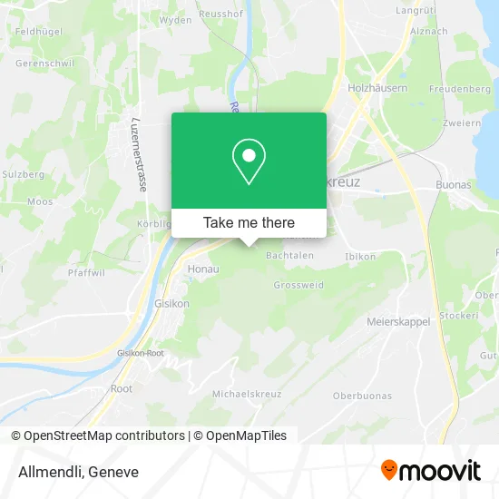Allmendli map