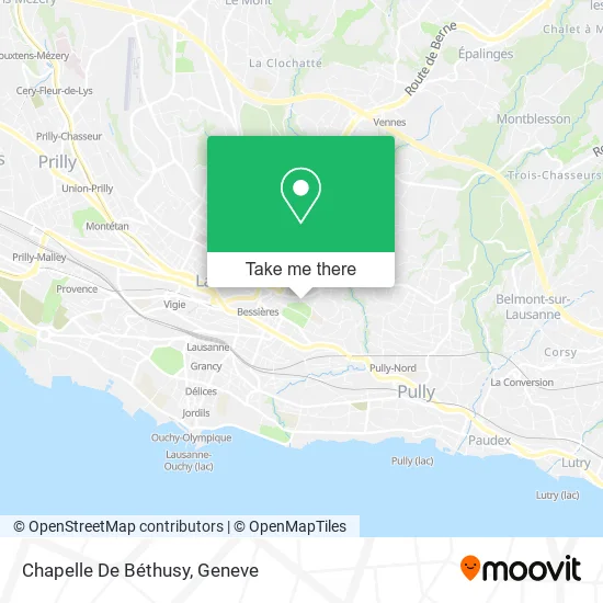 Chapelle De Béthusy map