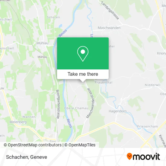 Schachen map