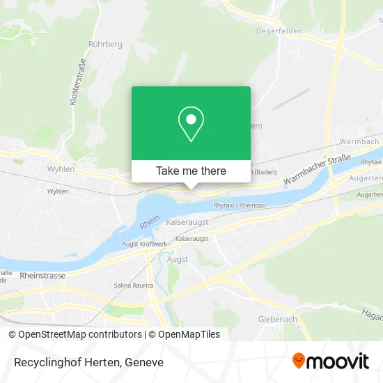 Recyclinghof Herten map