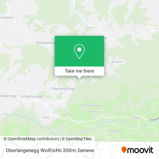 Oberlangenegg Wolfrichti 300m map