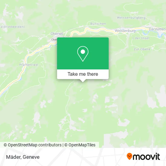 Mäder map