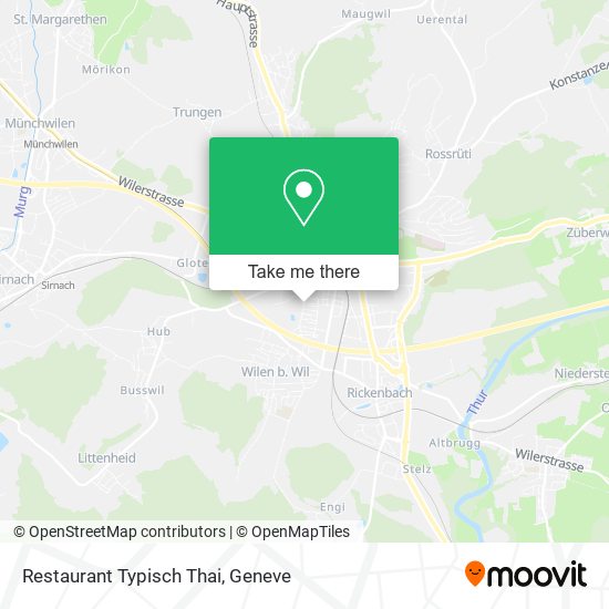 Restaurant Typisch Thai map