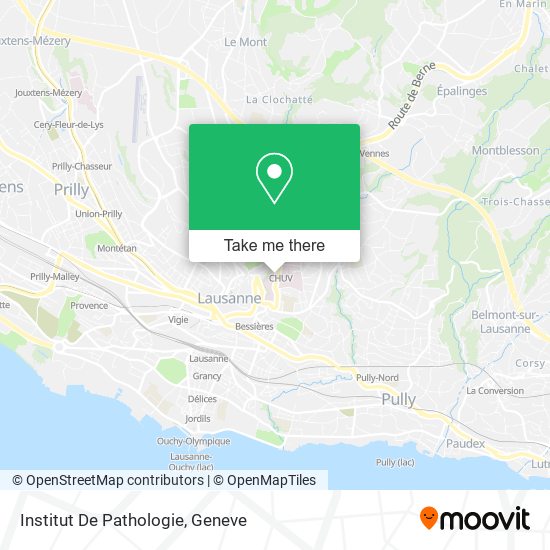 Institut De Pathologie map