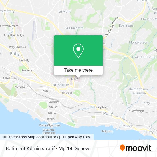 Bâtiment Administratif - Mp 14 map