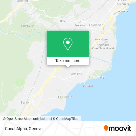 Canal Alpha map