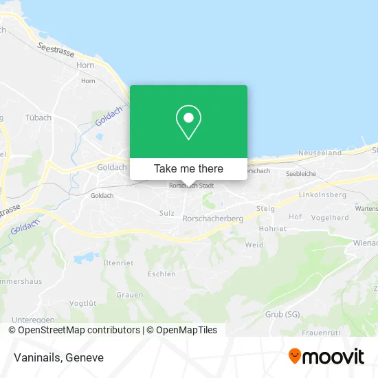 Vaninails map