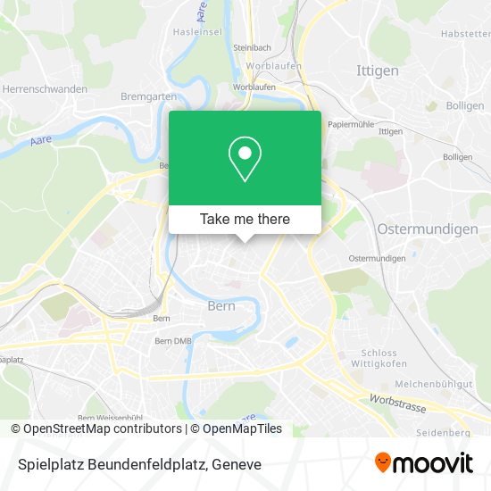 Spielplatz Beundenfeldplatz map