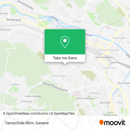 Tanzschule Ritm map