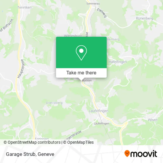 Garage Strub map