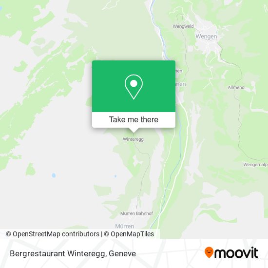 Bergrestaurant Winteregg map