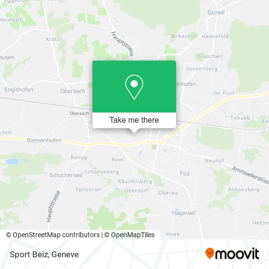 Sport Beiz map