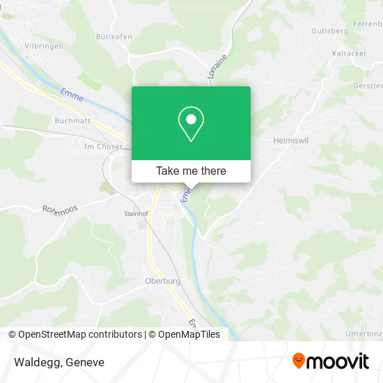 Waldegg map