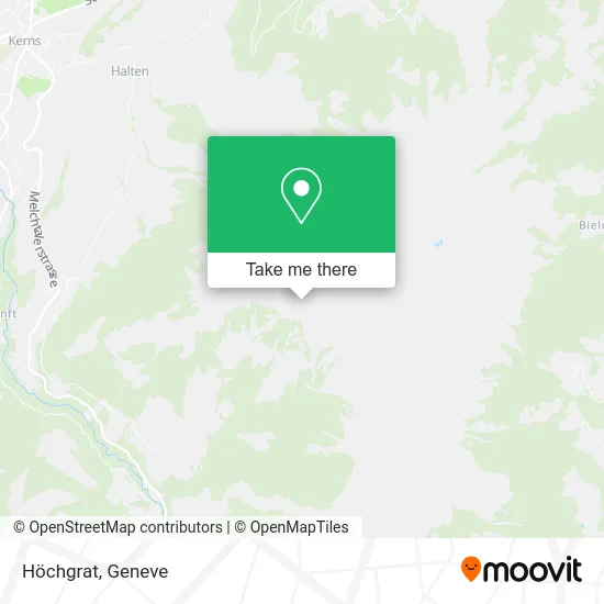 Höchgrat map