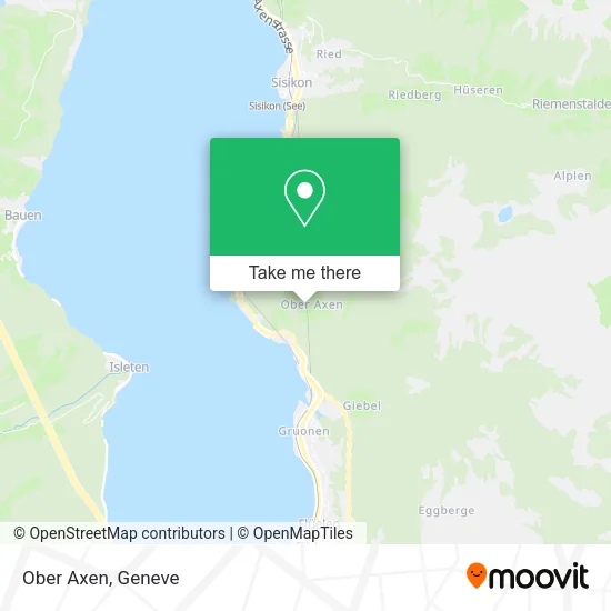 Ober Axen map