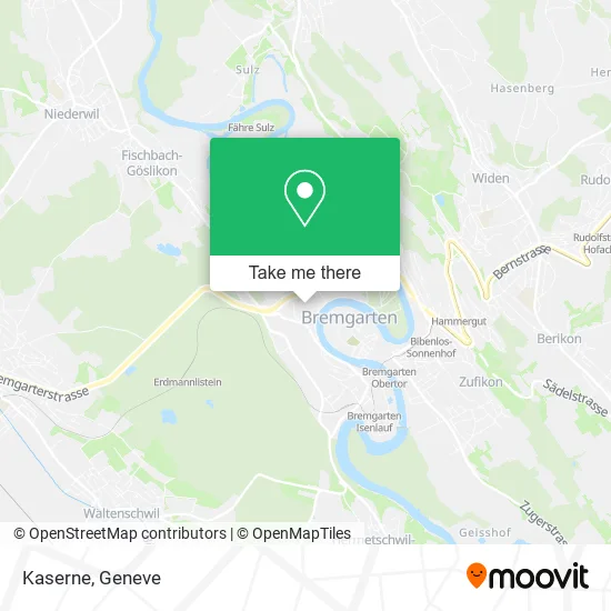 Kaserne map