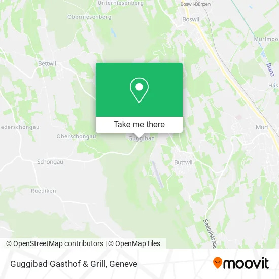Guggibad Gasthof & Grill map