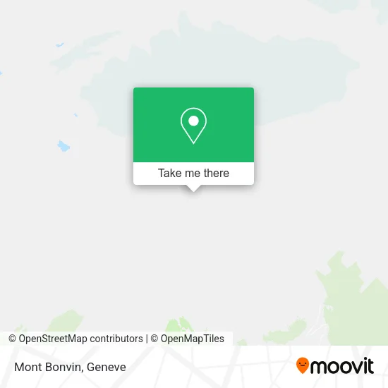 Mont Bonvin map