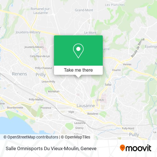Salle Omnisports Du Vieux-Moulin map