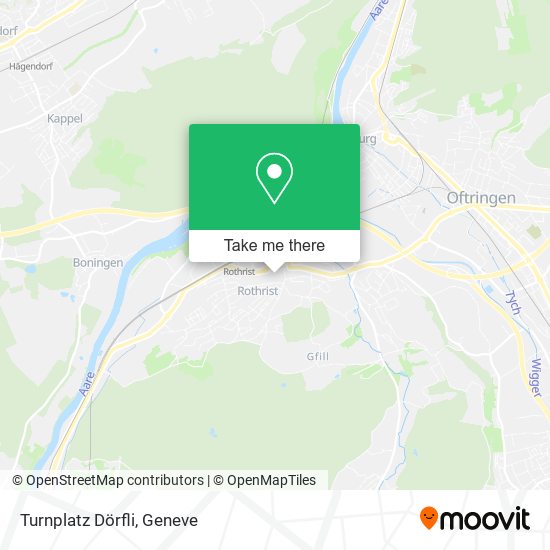 Turnplatz Dörfli map
