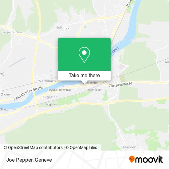 Joe Pepper map