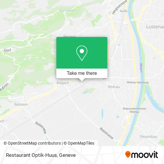 Restaurant Optik-Huus plan