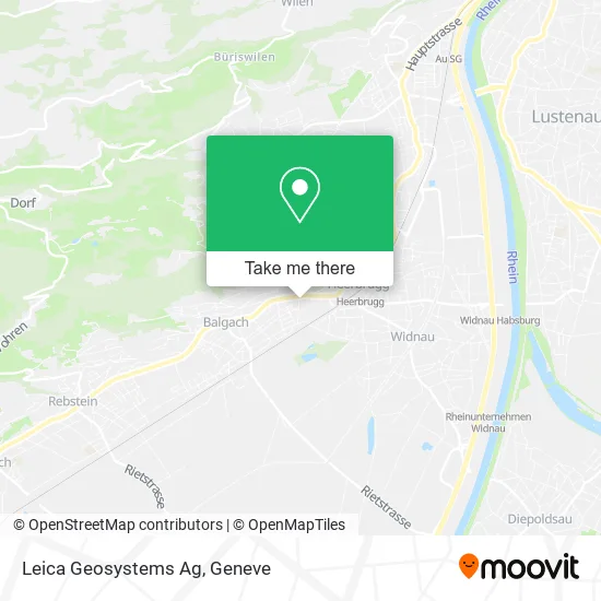 Leica Geosystems Ag map
