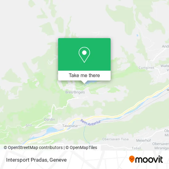 Intersport Pradas map