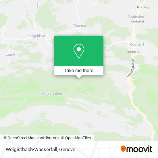 Weigistbach-Wasserfall map