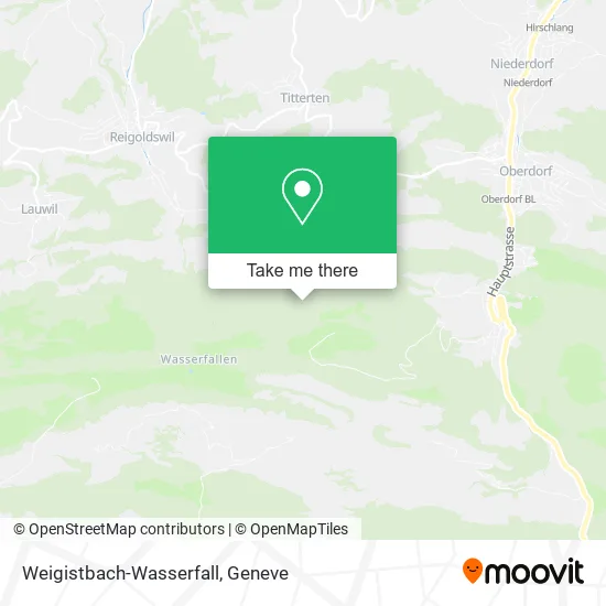 Weigistbach-Wasserfall map