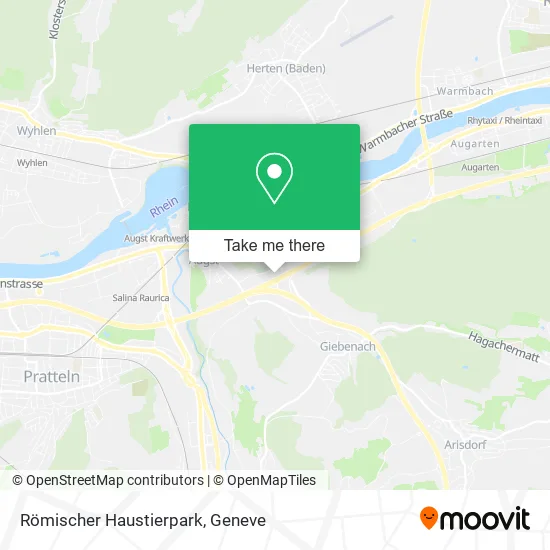Römischer Haustierpark map