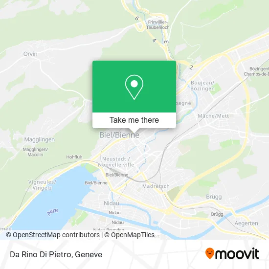 Da Rino Di Pietro map