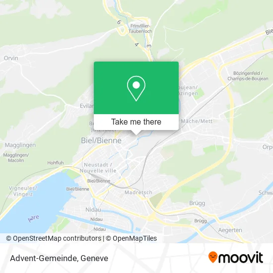 Advent-Gemeinde map