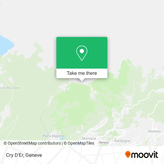 Cry D'Er map