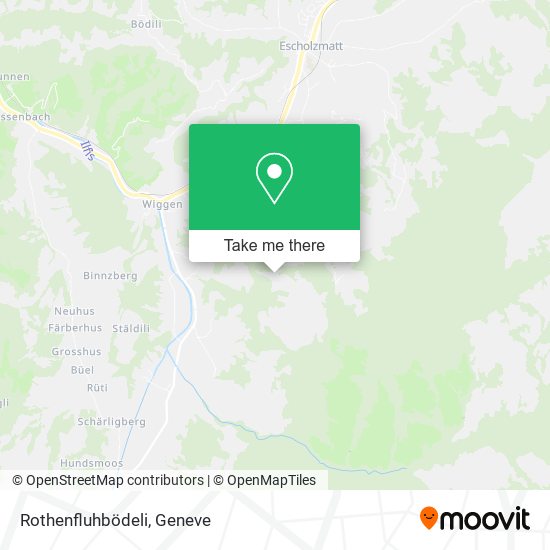 Rothenfluhbödeli map