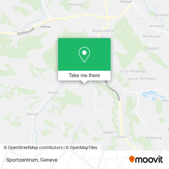 Sportzentrum map